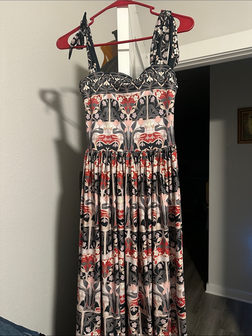 Blackmilk Art Nouveau Tie Dress